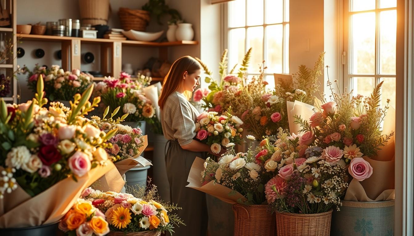 Caring for fresh cut flowers