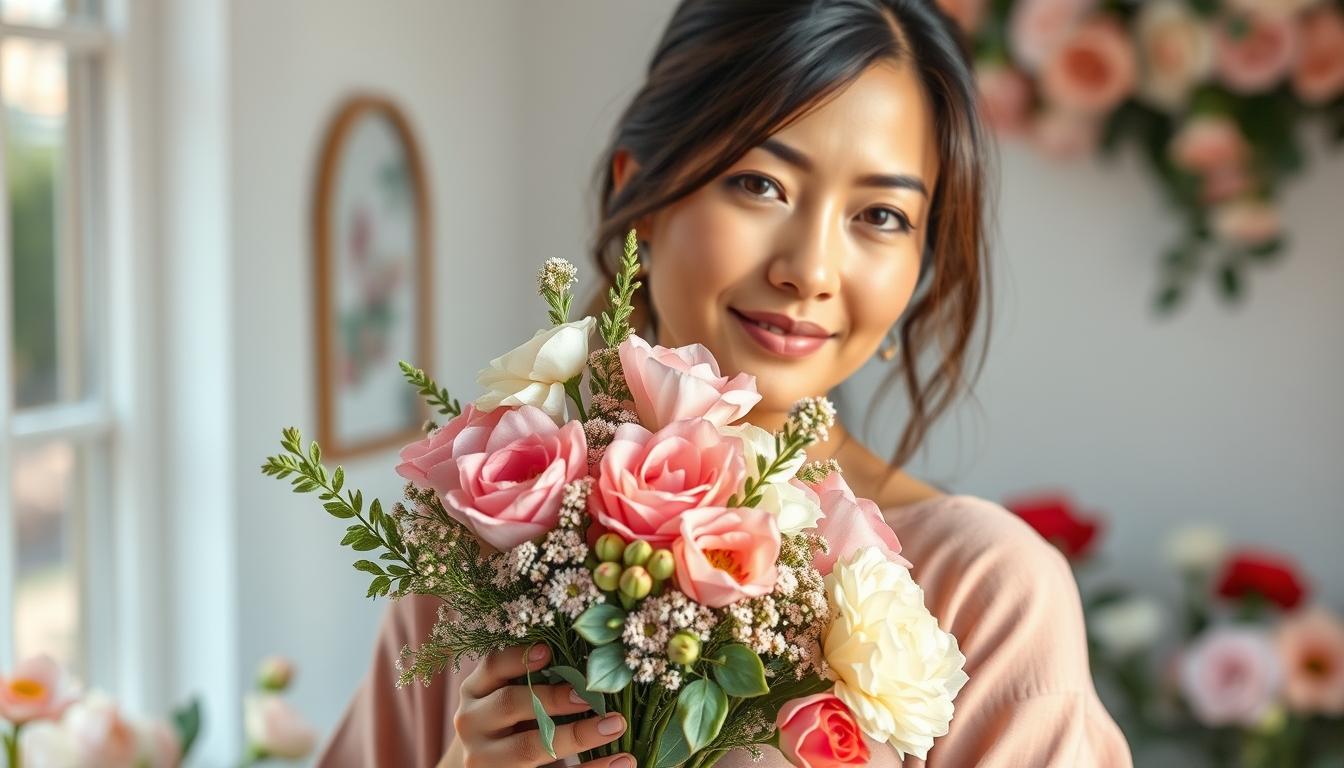 Seasonal flower arrangements